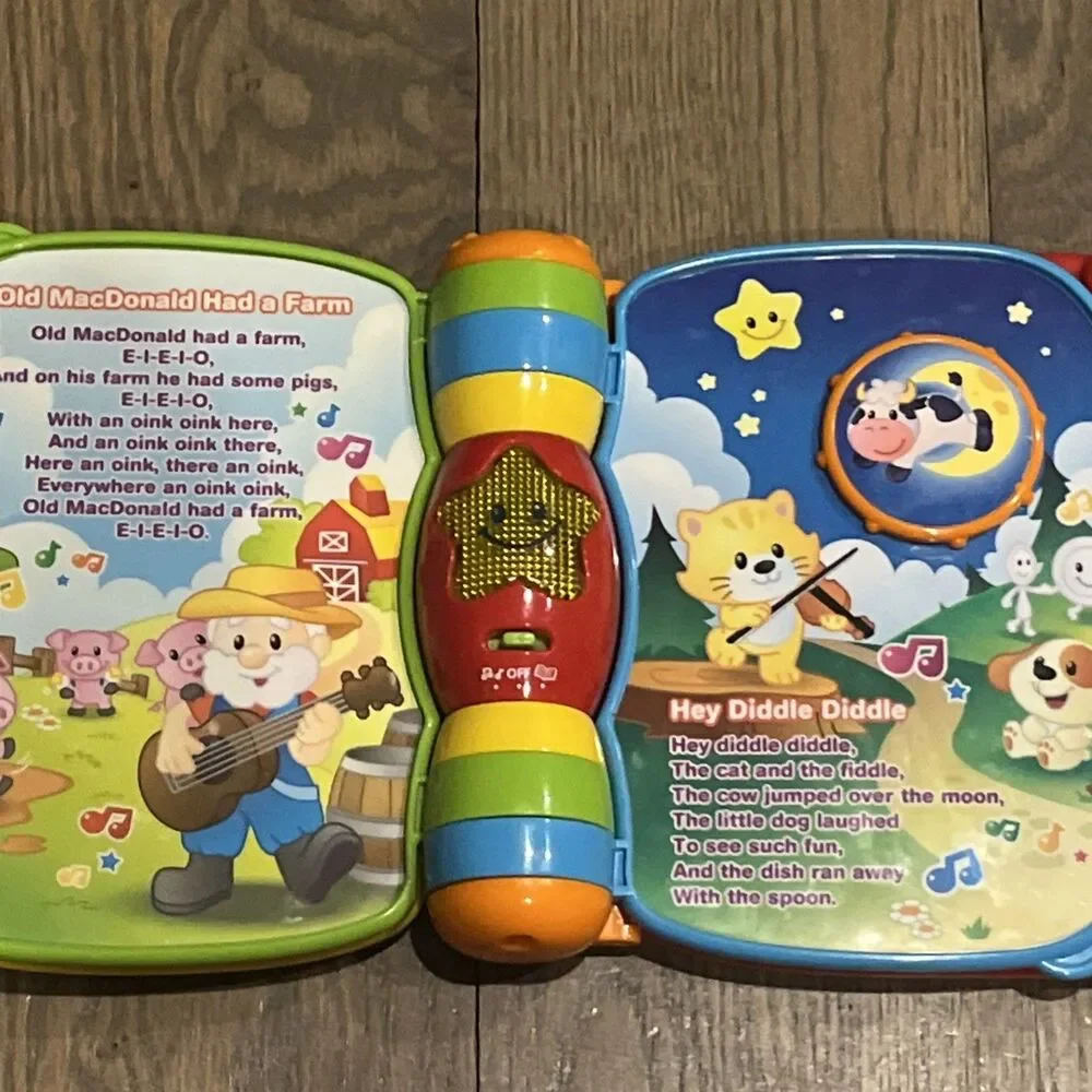 VTech Baby Toys Musical Rhymes Book Learning Educational Works